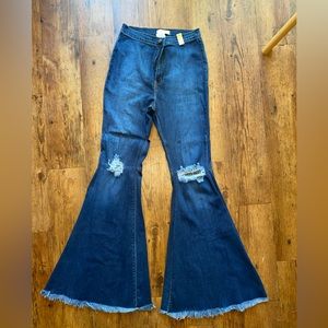 Vibrant Flare Jeans